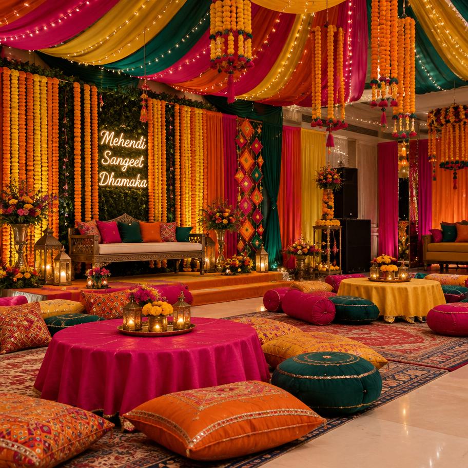 Mehendi & sangeet (stock image)